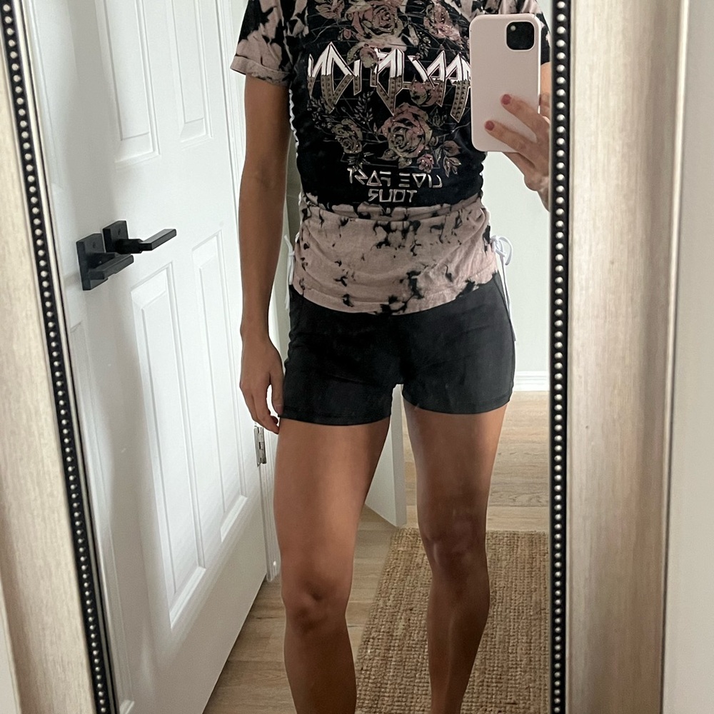 Affliction Clothing Pasadena Tee with Floral Design